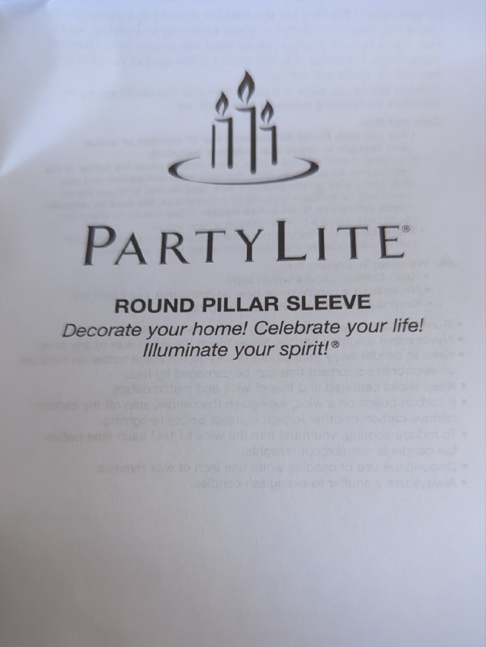 PartyLite Thai Inspiration Short Pillar Sleeve- Bronze - Picture 7 of 10